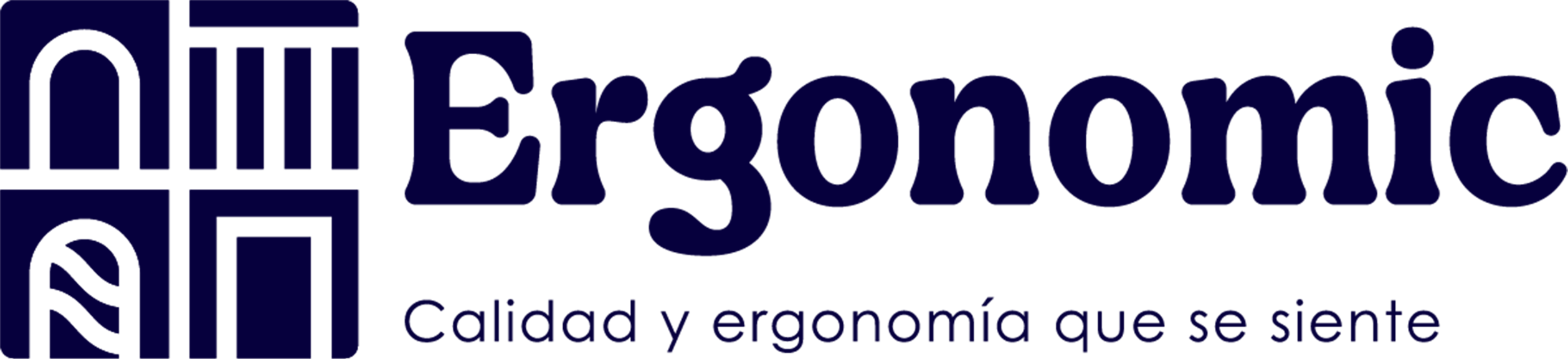 Logotipo de Ergonomic, cliente de identidad visual