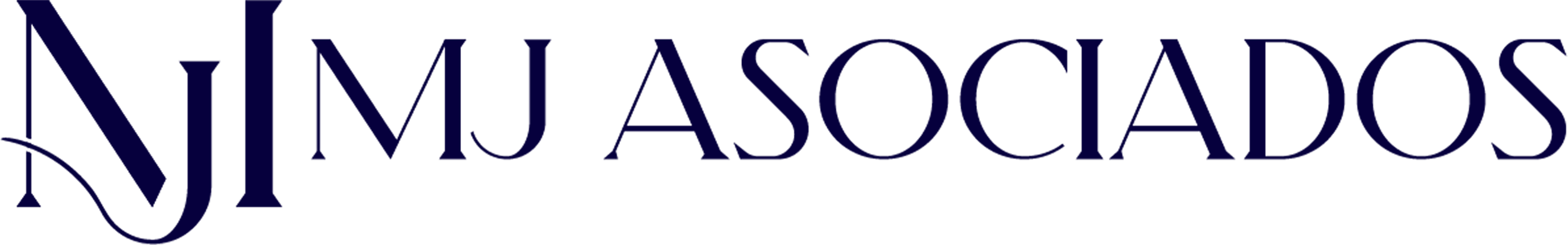 Logotipo de MJ Asociados, cliente de identidad corporativa
