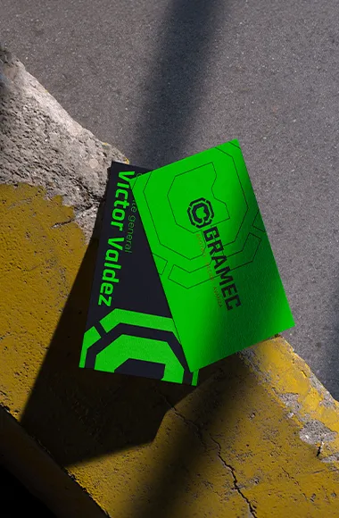Portada del caso de branding industrial para GRAMEC